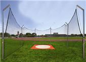 Blazer Athletic Steel Cantilever Posts Discus Cage Blazer Athletic Steel Cantilever Posts Discus Cage
