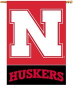 COLLEGIATE Nebraska 2-Sided 28" x 40" Banner COLLEGIATE Nebraska 2-Sided 28" x 40" Banner