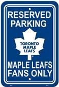 BSI NHL Toronto Maple Leafs Plastic Parking Sign