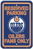 BSI NHL Edmonton Oilers Plastic Parking Sign