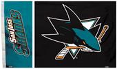 BSI NHL San Jose Sharks 3' x 5' Flag w/Grommets BSI NHL San Jose Sharks 3' x 5' Flag w/Grommets