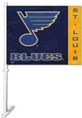 BSI NHL St. Louis Blues 2-Sided 11"x14" Car Flag