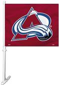 BSI NHL Colorado 2-Sided 11" x 14" Car Flag BSI NHL Colorado 2-Sided 11" x 14" Car Flag