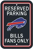 BSI NFL Buffalo Bills Reserved Parking Sign BSI NFL Buffalo Bills Reserved Parking Sign