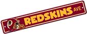 BSI NFL Washington Redskins Plastic Street Sign BSI NFL Washington Redskins Plastic Street Sign