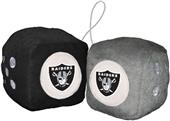 BSI NFL Oakland Raiders Fuzzy Dice BSI NFL Oakland Raiders Fuzzy Dice
