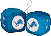 BSI NFL Detroit Lions Fuzzy Dice BSI NFL Detroit Lions Fuzzy Dice
