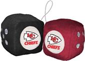BSI NFL Kansas City Chiefs Fuzzy Dice BSI NFL Kansas City Chiefs Fuzzy Dice