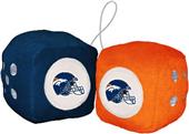 BSI NFL Denver Broncos Fuzzy Dice BSI NFL Denver Broncos Fuzzy Dice