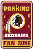 BSI NFL Washington Redskins Fan Zone Parking Sign BSI NFL Washington Redskins Fan Zone Parking Sign