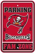 BSI NFL Tampa Bay Buccaneers Fan Zone Parking Sign