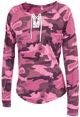 Pennant Womens Contour Fit Split Crew Shirt
