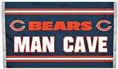 BSI NFL Chicago Bears Man Cave 3' x 5' Flag BSI NFL Chicago Bears Man Cave 3' x 5' Flag