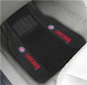 Fan Mats Chicago Cubs Deluxe Car Mats