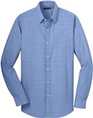 Red House Mens Windowpane Plaid Non-Iron Shirt