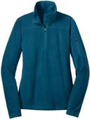 Eddie Bauer Ladies 1/4-Zip Grid Fleece Pullover