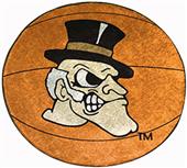 Fan Mats Wake Forest University Basketball Mat