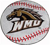 Fan Mats Western Michigan University Baseball Mat Fan Mats Western Michigan University Baseball Mat