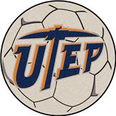 Fan Mats Univ. of Texas-El Paso Soccer Ball Mat Fan Mats Univ. of Texas-El Paso Soccer Ball Mat