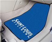 Fan Mats St Louis University Carpet Car Mats (set) Fan Mats St Louis University Carpet Car Mats (set)