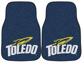 Fan Mats Univ of Toledo Carpet Car Mats (set) Fan Mats Univ of Toledo Carpet Car Mats (set)