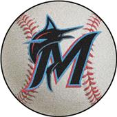Fan Mats Miami Marlins Baseball Mat Fan Mats Miami Marlins Baseball Mat