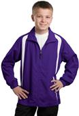Sport-Tek Youth Colorblock Raglan Jacket