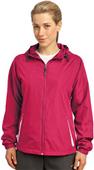 Sport-Tek Ladies Colorblock Hooded Jacket