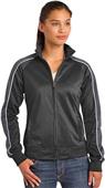 Sport-Tek Ladies Piped Tricot Track Jacket