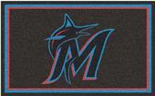 Fan Mats Miami Marlins 4x6 Rug Fan Mats Miami Marlins 4x6 Rug