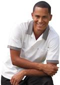 Uncommon Threads White/Check Trimmed Utility Shirt