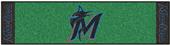 Fan Mats Miami Marlins Putting Green Mat Fan Mats Miami Marlins Putting Green Mat
