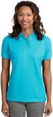 Port Authority Ladies Pique Knit Polo