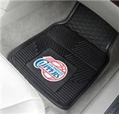 Fan Mats Los Angeles Clippers 2-Piece Car Mat