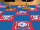 Fan Mats Philadelphia 76ers Team Carpet Tiles