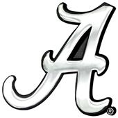 Fan Mats Univ. of Alabama Chrome Vehicle Emblem Fan Mats Univ. of Alabama Chrome Vehicle Emblem