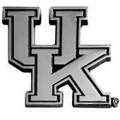 Fan Mats Univ. of Kentucky Chrome Vehicle Emblem Fan Mats Univ. of Kentucky Chrome Vehicle Emblem