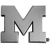 Fan Mats Univ. of Michigan Chrome Vehicle Emblem Fan Mats Univ. of Michigan Chrome Vehicle Emblem