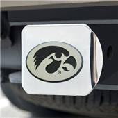 Fan Mats University of Iowa Chrome Hitch Cover Fan Mats University of Iowa Chrome Hitch Cover