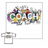 Closeout - Coach Shapes soccer tshirt gifts