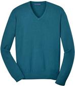 Port Authority Mens V-Neck Sweater