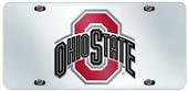 Fan Mats Ohio State Univ. License Plate Inlaid