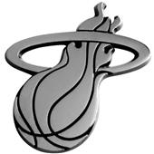 Fan Mats Miami Heat Chrome Vehicle Emblem Fan Mats Miami Heat Chrome Vehicle Emblem