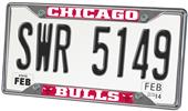 Fan Mats Chicago Bulls License Plate Frame Fan Mats Chicago Bulls License Plate Frame