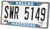 Fan Mats Dallas Mavericks License Plate Frame Fan Mats Dallas Mavericks License Plate Frame