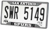 Fan Mats San Antonio Spurs License Plate Frame Fan Mats San Antonio Spurs License Plate Frame