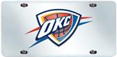 Oklahoma City Thunder License Plate Inlaid Oklahoma City Thunder License Plate Inlaid