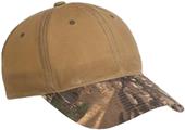 Pro Camouflage Series Cotton Waxed Cap Camo Brim