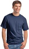 Hanes Beefy-T 100% Cotton T-Shirt with Pocket