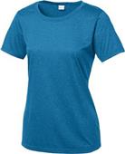 Sport-Tek Ladies' Heather Contender Scoop Neck Tee